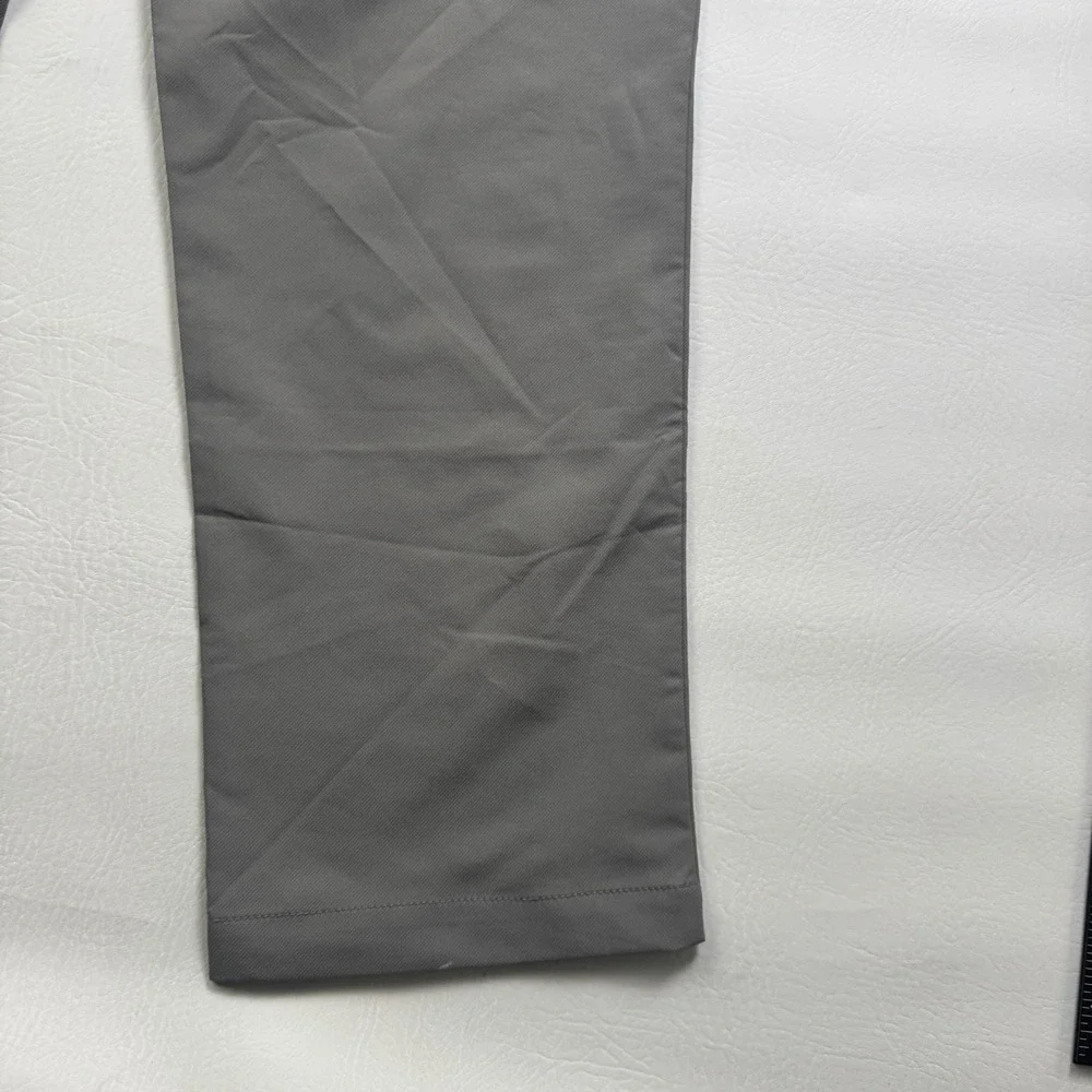 Banana Republic Mens Gray Flat Front Performance Pants 40x30 New 1557516
